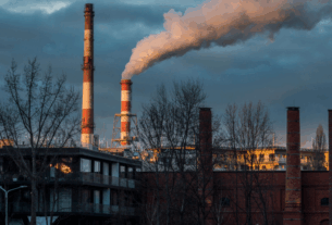 Emissão de carbono pela indústria