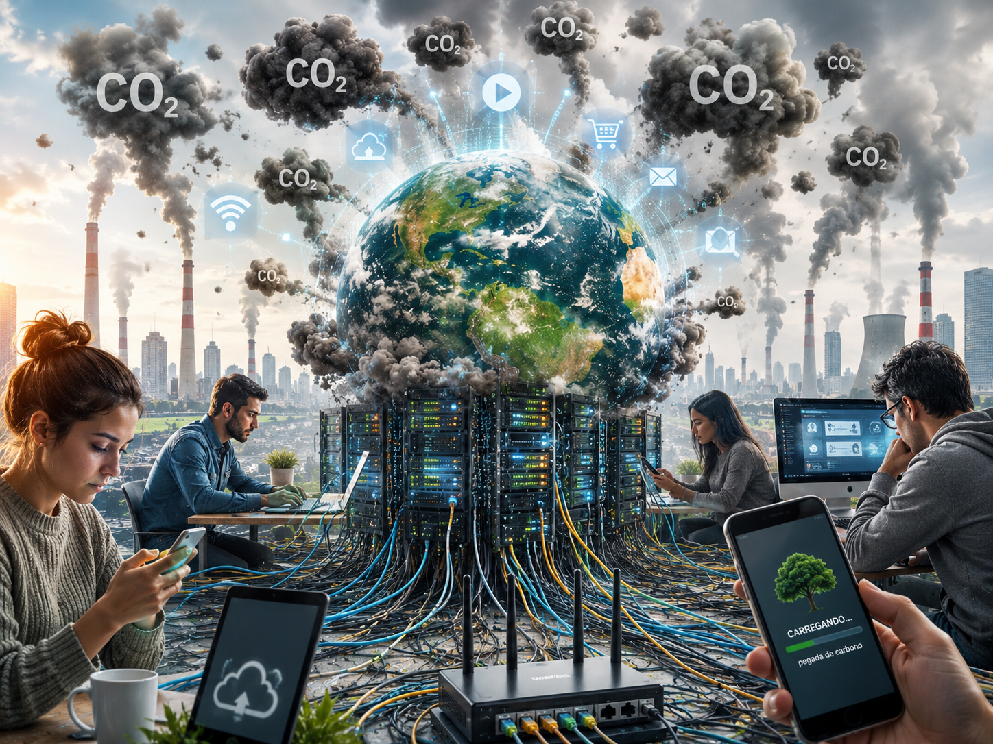 Impacto ambiental da Inteligência artificial