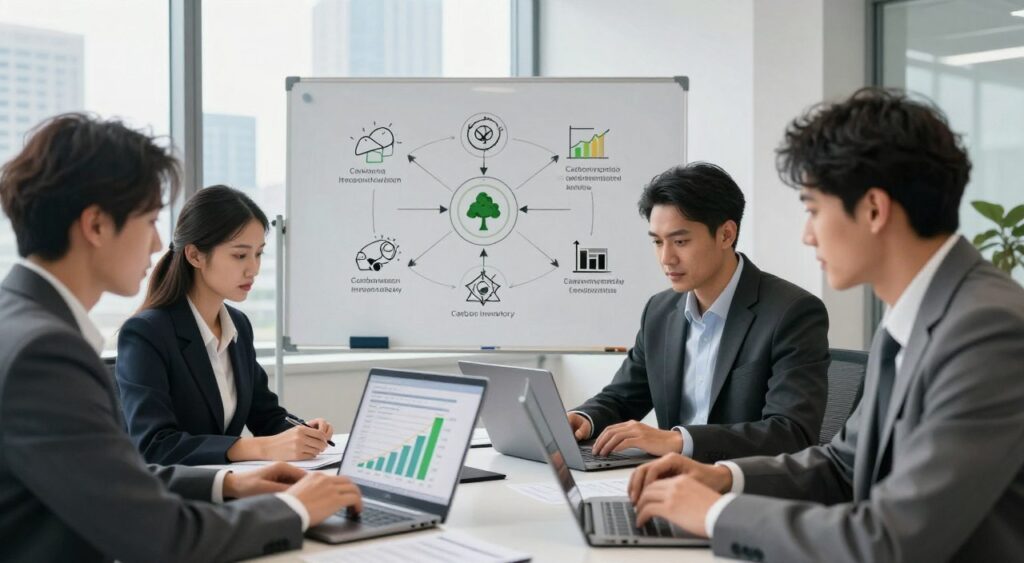 técnicas para medir emissões de carbono